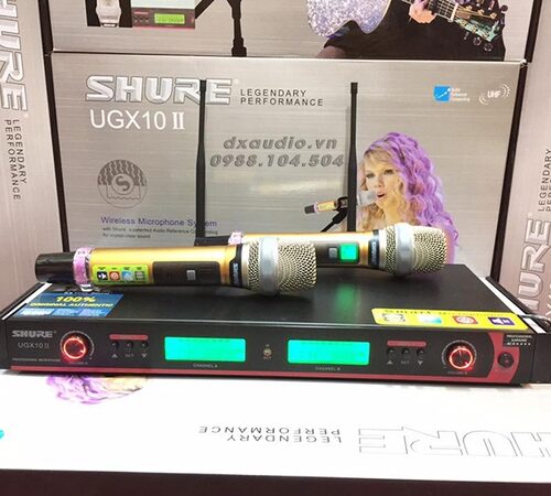 mic-shure-ugx10ii