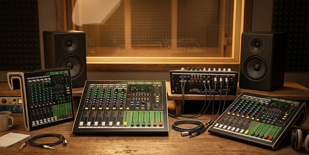Bộ trộn âm thanh (Mixer) FA MQ82