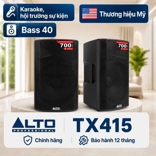 Loa Alto TX415 Hình ảnh sản phẩm  Loa Alto TX415 (Active, Bass 40, Có Bluetooth)