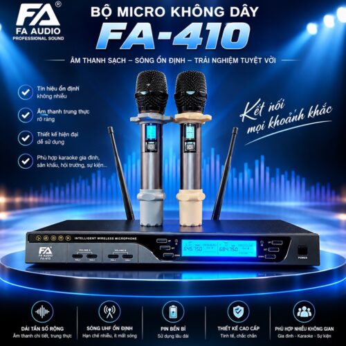 Bộ micro không dây FA-410